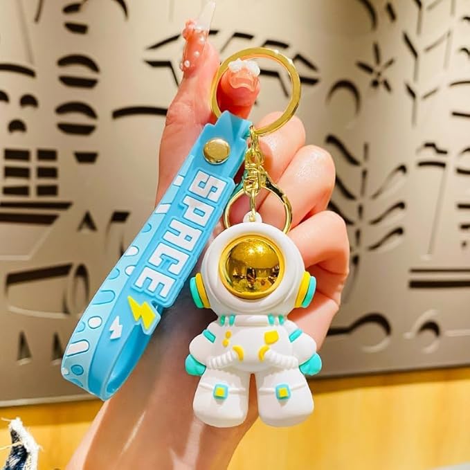 Cute Cartoon Characters Keychain Set with Foldable Neck Keychain - Perfect Party Favors for Kids and Adults, Ideal for Halloween, Birthdays