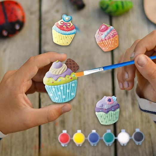DIY SCRAWL TOY ,Gypsum Plaster Painting Kit for Kids, Mould and Paint Kits- Plaster Painting Art & Craft Set