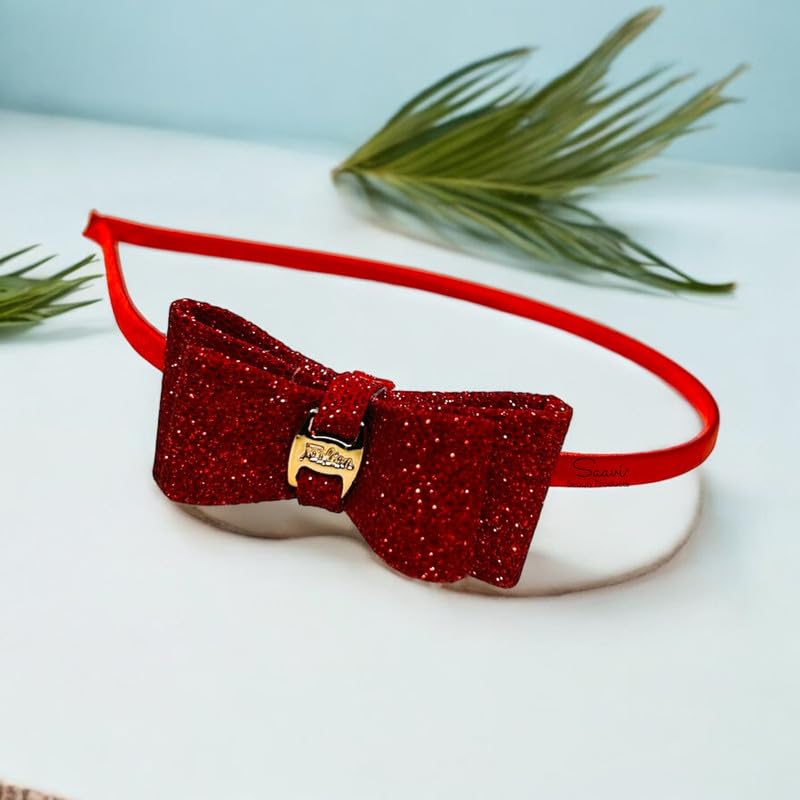 Beauty Products Sequin Bow Hairband for Women, Girl & Kids | Sequin Hair Band Stylish Hair Accessories