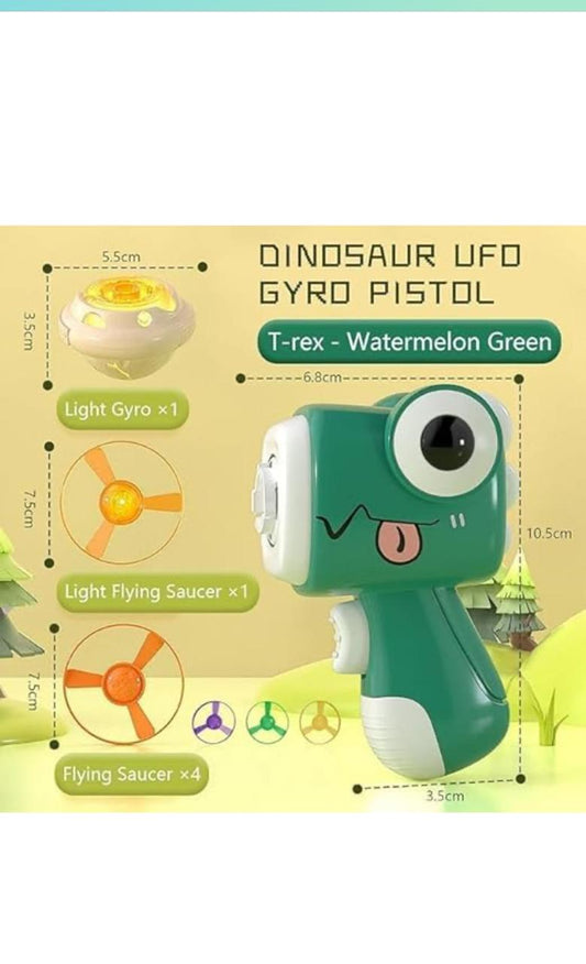 Dinosaur UFO gyro gun